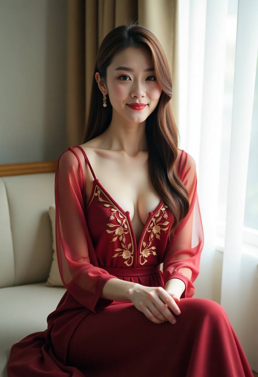 衣袖红塘